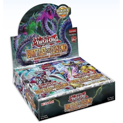 Battles of Legend - Monstrous Revenge - Booster Box Display (24 Booster Packs) - Yu-Gi-Oh kort